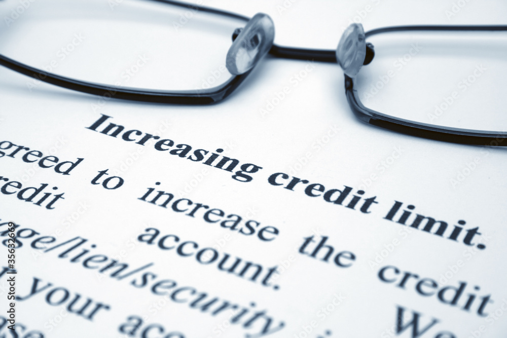 Credit limit Credit limit