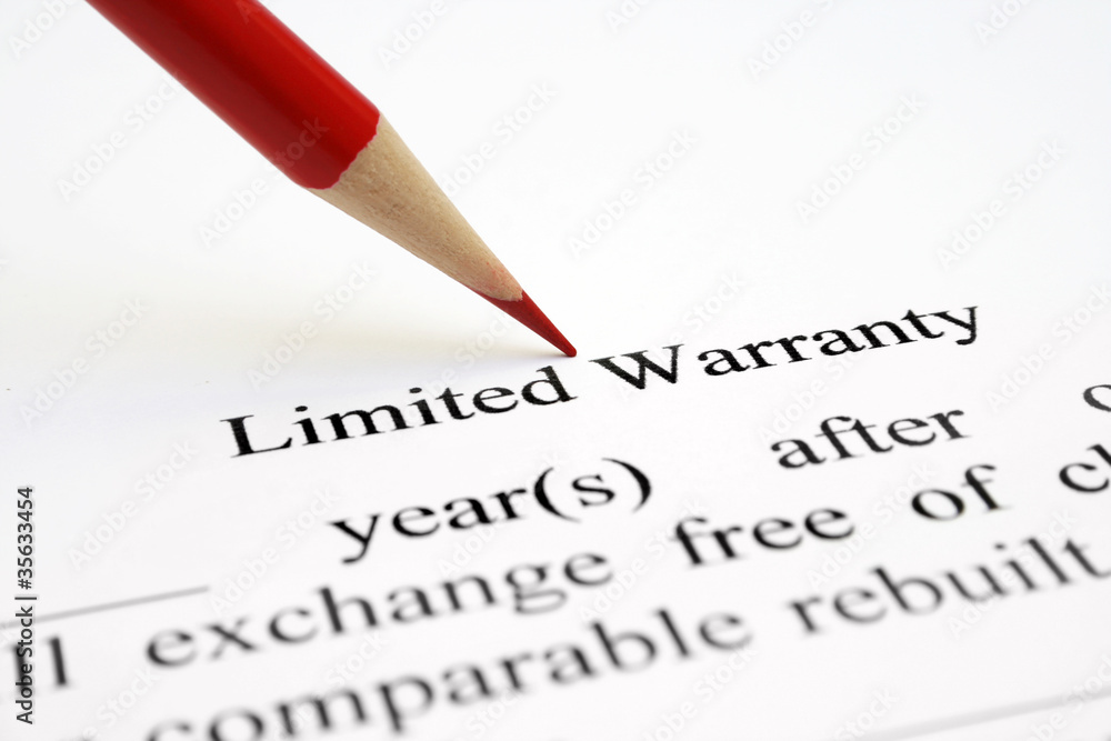 Limited warranty Limited warranty