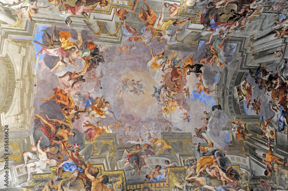 Naklejka premium Kościół Gesu, Rzym