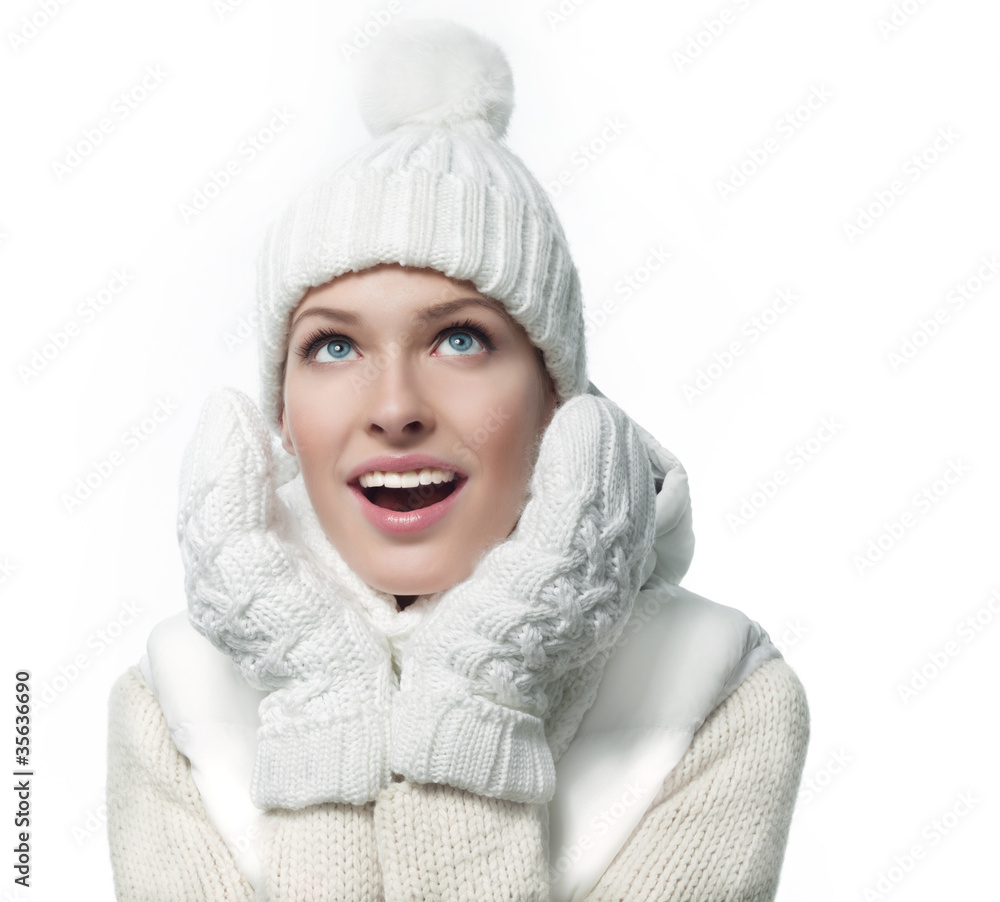 girl in winter clothes girl in winter clothes