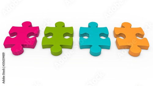 3d puzzle piece