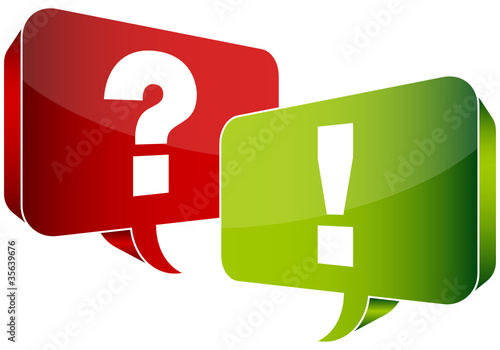 Speech Bubbles Question & Answer