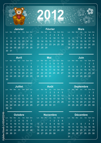Calendrier 2012
