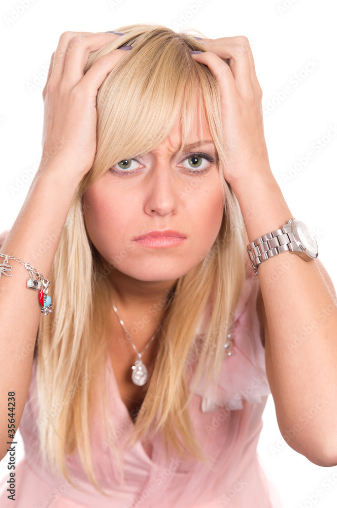 Fototapeta premium nice girl posing