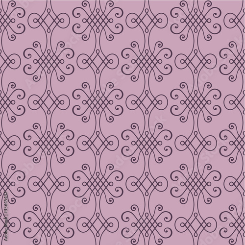 decorative damask pattern background