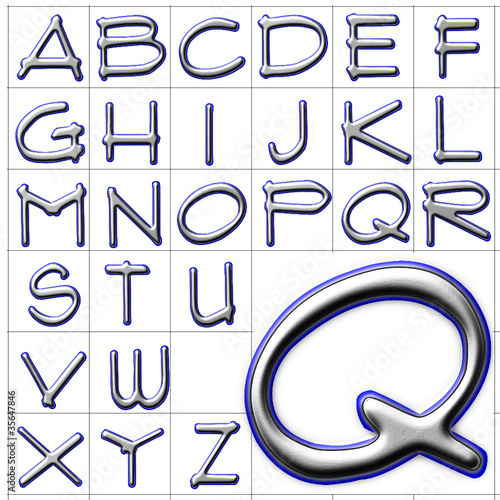 abc alphabet background flux architect design