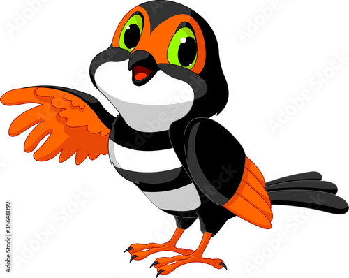 Halloween bird