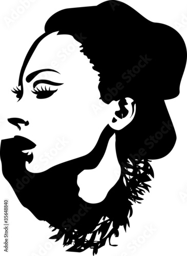 fashion lady illustration