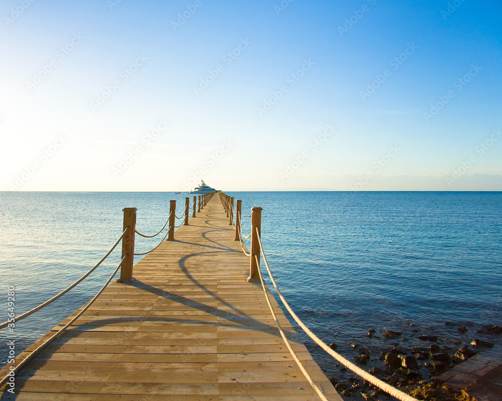 Fototapeta premium Beach Horizon Sea