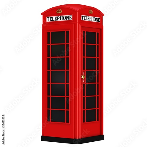 The British red phone booth