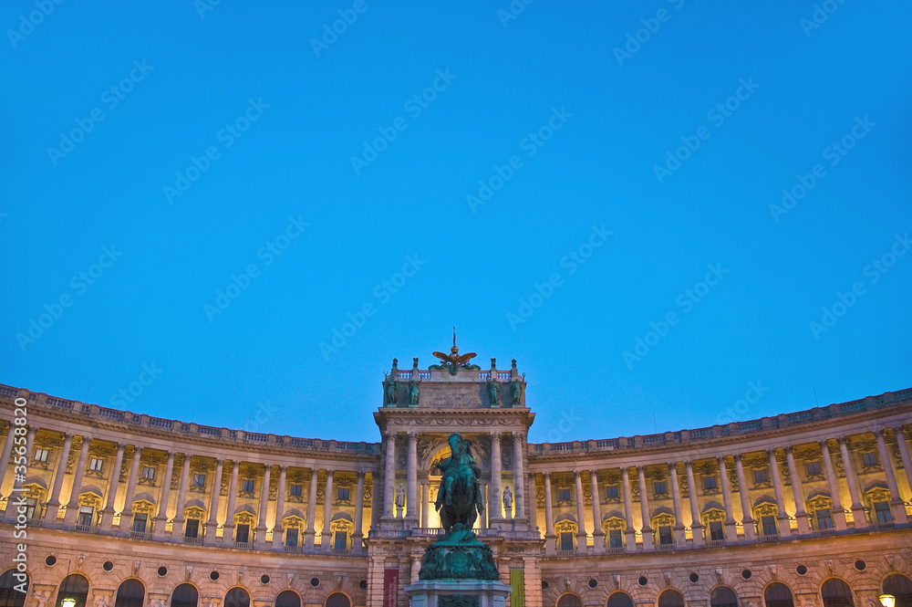 Hofburg Palace at Vienna, Austria