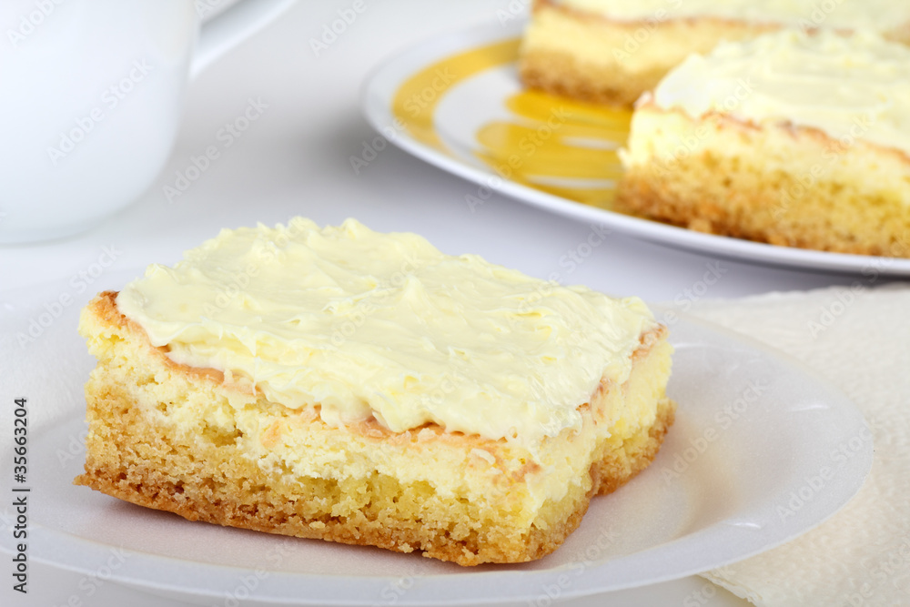 Lemon Bar Closeup