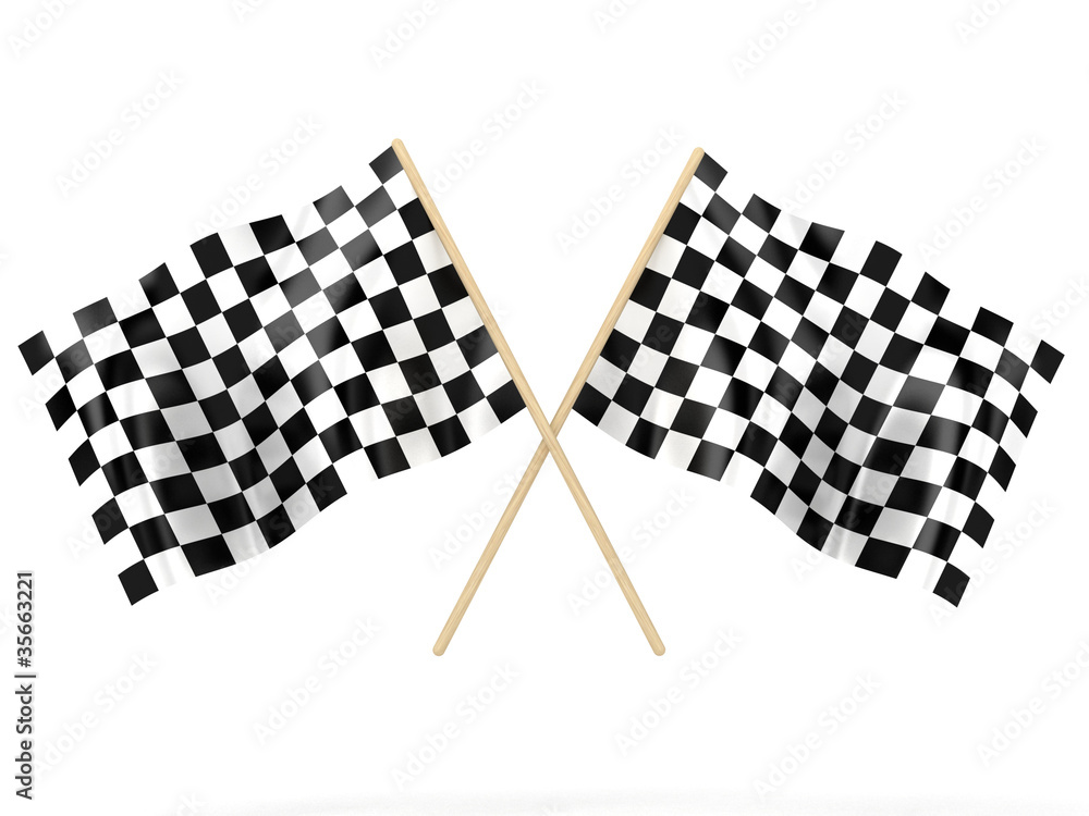 Fototapeta premium The flags