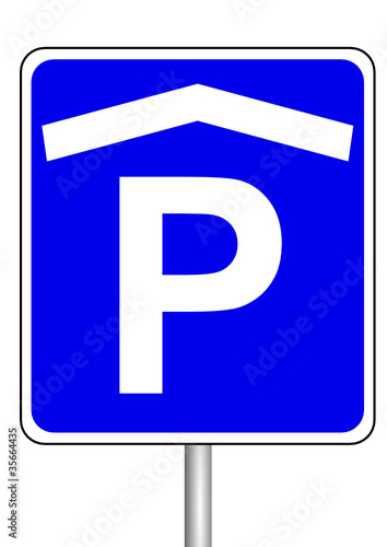 Parkplatzschild