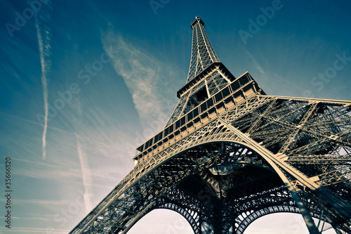 Obraz na płótnie Tour Eiffel Paris France w salonie