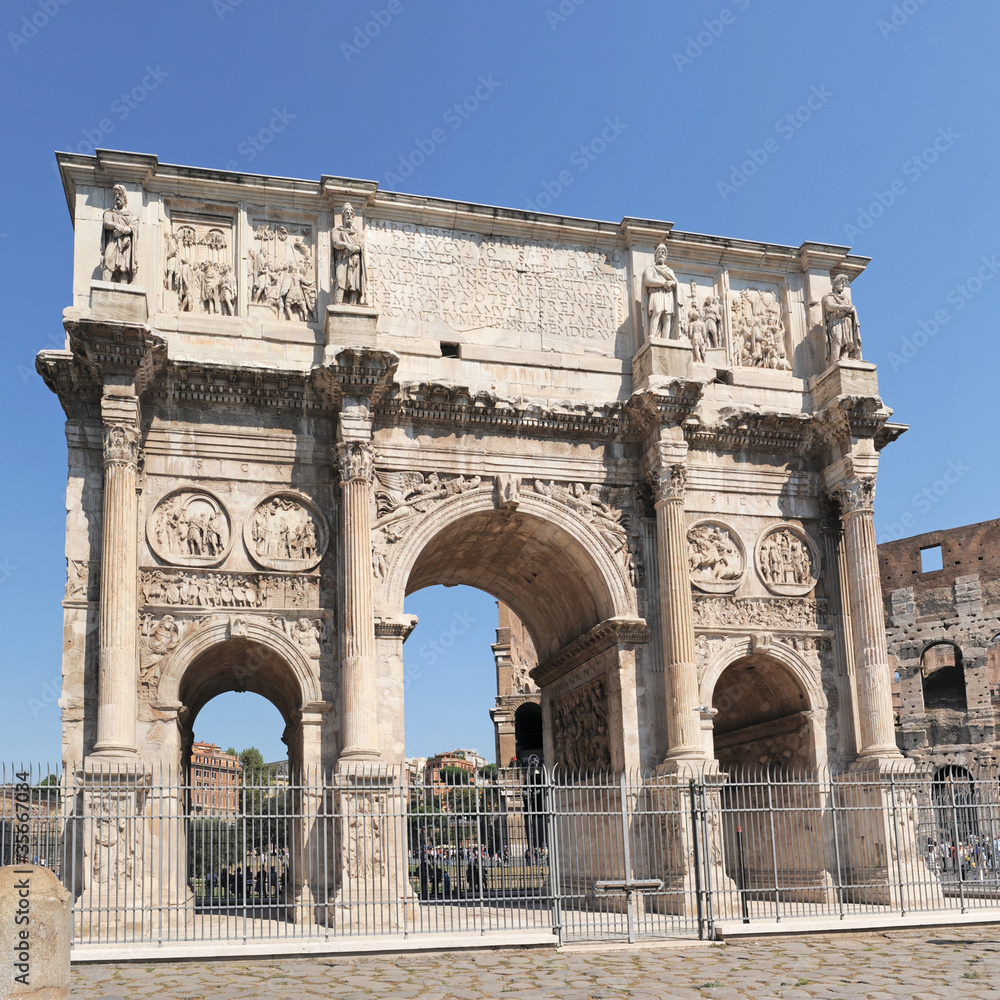 Arc de Constantin, Rome