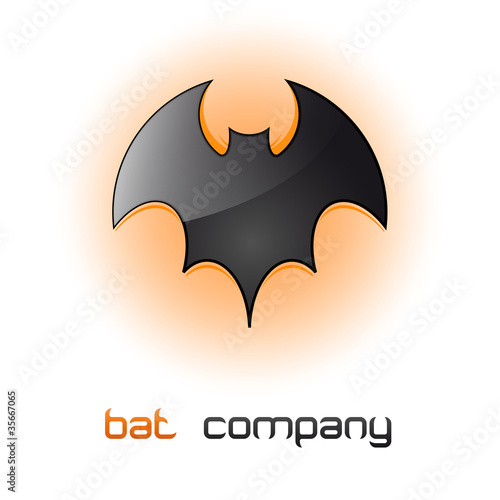 Logo Bat company, Halloween  # Vector