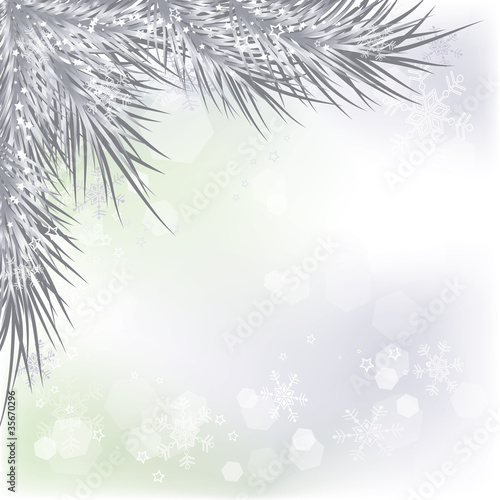 Template christmas greeting card, vector © Tolchik