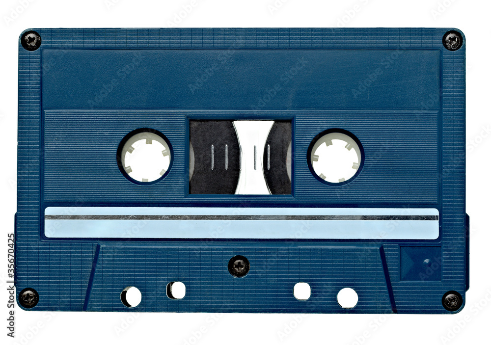 Obraz premium music audio tape vintage