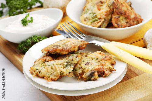 chicken cutlets with mushroom