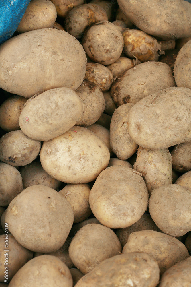 potatoes raw vegetables food pattern in market potatoes raw vegetables food pattern in market