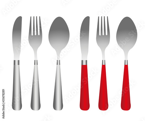 cutlery vector