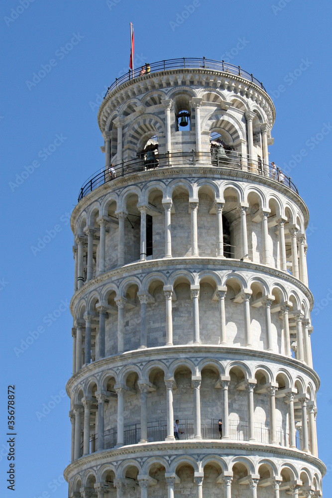 famous leaning tower of Pisa the symbol of Italy