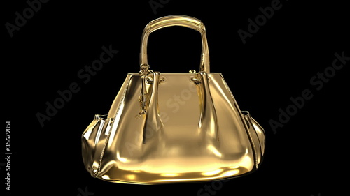 Gold bag