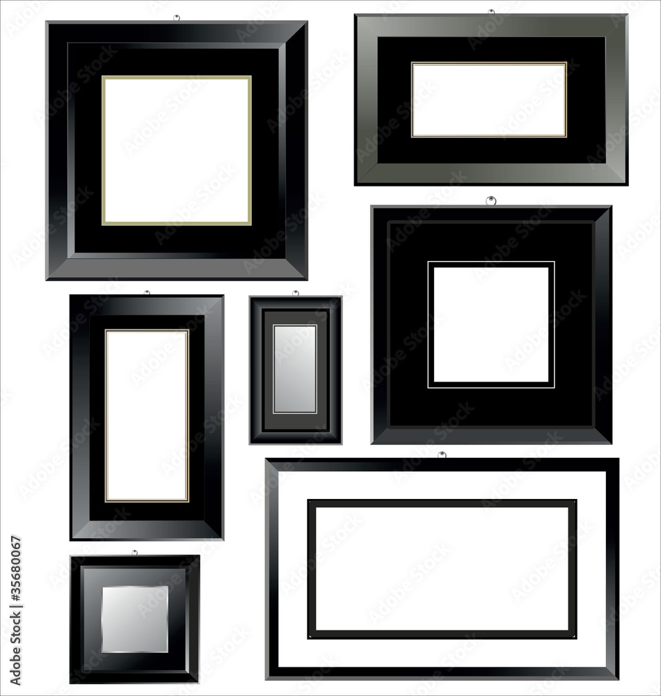 Black frames Black frames