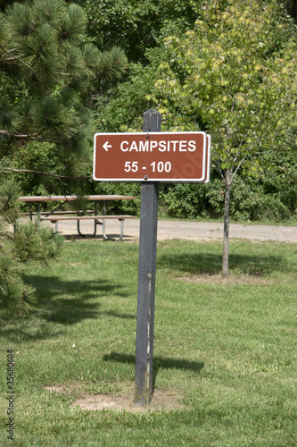 Sleepy Hollow state park camp site