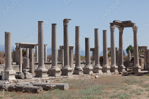 Ancient Ruins Perge Turkey