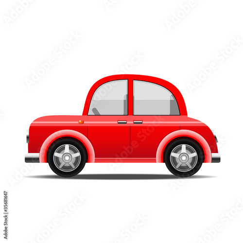red car  vector