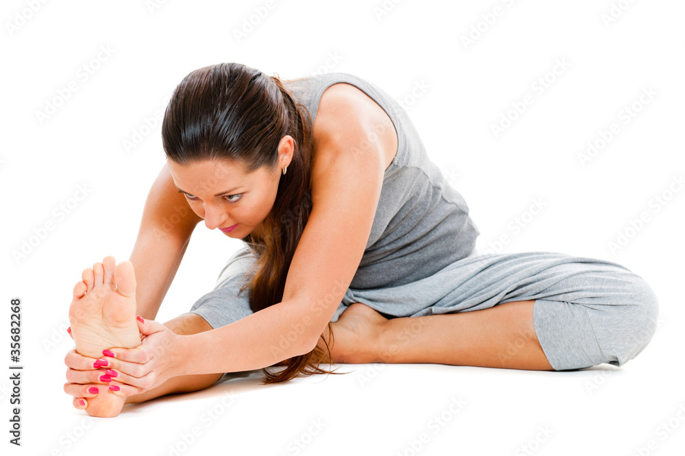 woman doing exercise