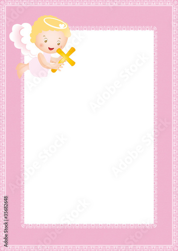 Baptism frame