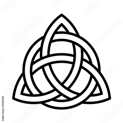 Triqueta noeud celtique celtic knot ireland scotland gaelic 020