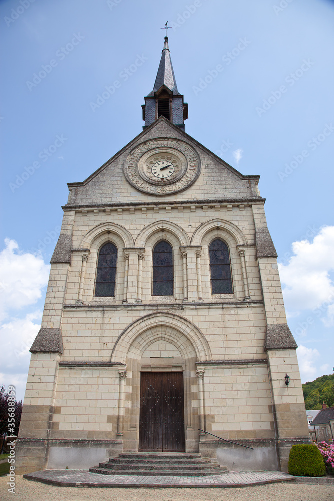 Iglesia de Notre-Dame de Ussé, Francia