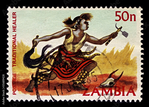 Postage stamp. photo