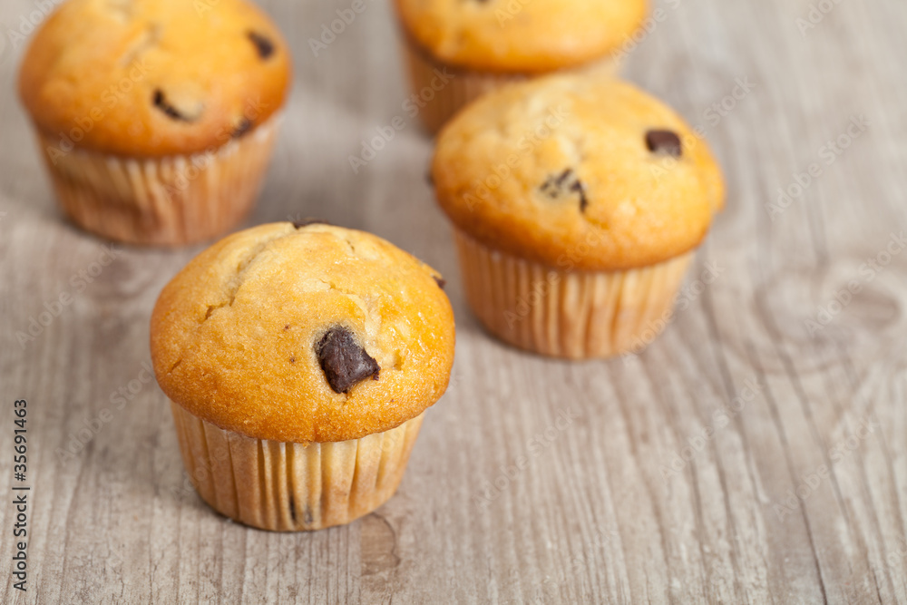 Chocolate muffins Chocolate muffins