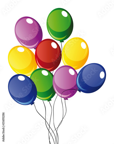 vector baloons