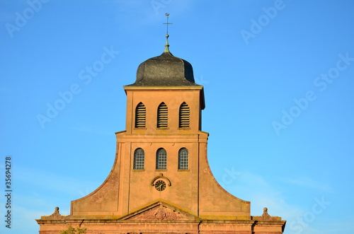 cathédrale de neuf brisach , haut rhin, alsace photo