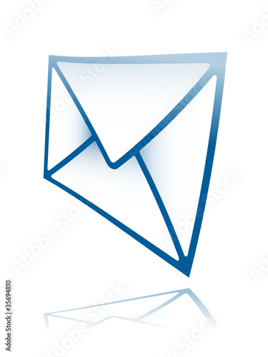 CONTACT ICON (envelope e-mail us now customer service details)