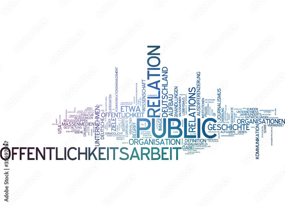 Öffentlichkeitsarbeit / Public Relations Öffentlichkeitsarbeit / Public Relations