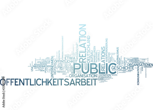 Öffentlichkeitsarbeit / Public Relations
