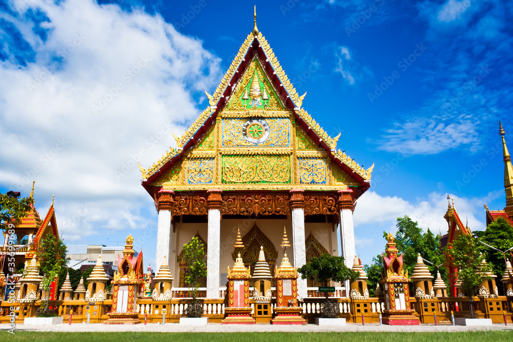 Church of Thai temple in north-east of Thailand