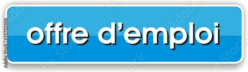bouton offre d'emploi