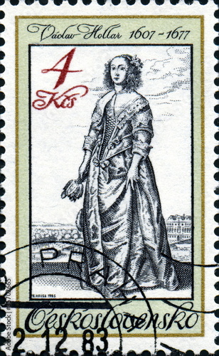 Wenzel Hollar. 1607 1677. Graveur tchèque. photo