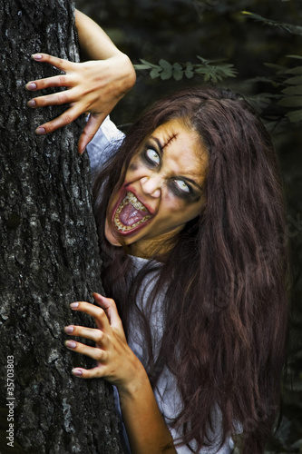 I have come to you. Horror Scene.