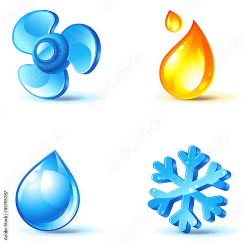 air-conditioner icons
