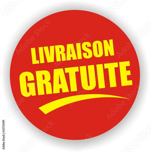 bouton livraison gratuite