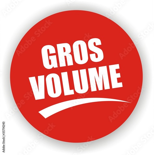 bouton gros volume